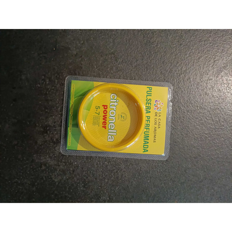 bracelet citronelle