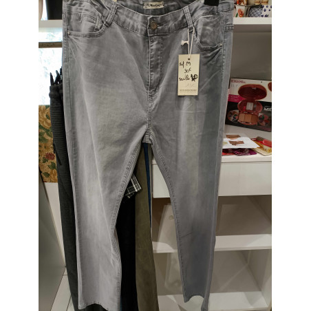 jeans gris