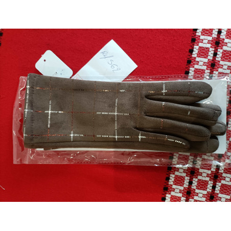 Gants marron