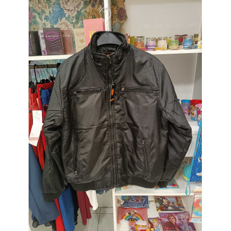 Blouson noir Homme