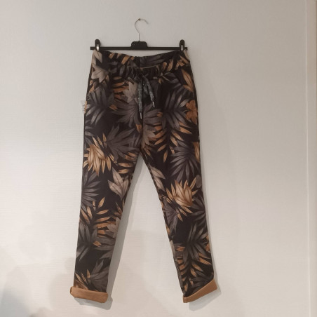 Pantalon feuille