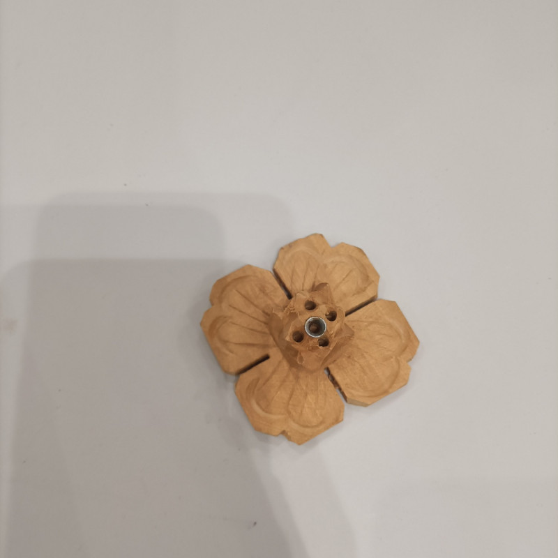 support encens fleur