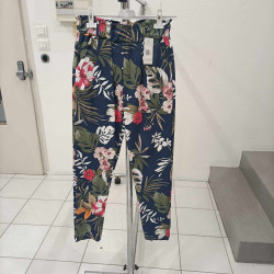 pantalon a fleur