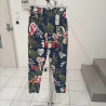 pantalon a fleur