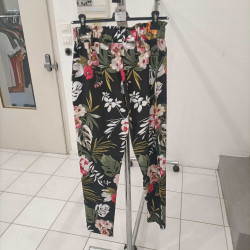 pantalon a fleur