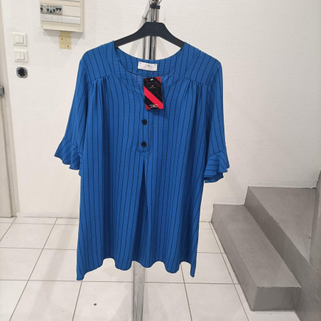 tunique avec bouton devant