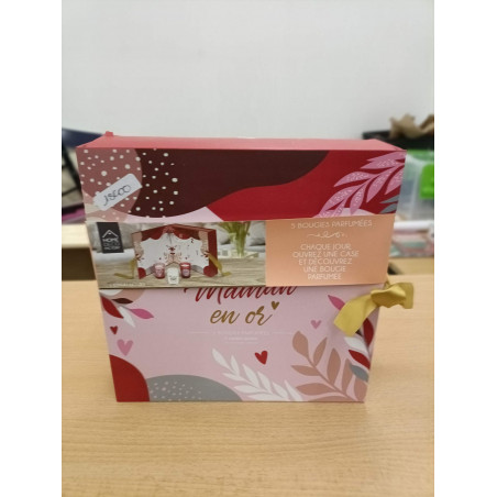 coffret calendrier bougies