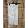 pantalon costume blanc