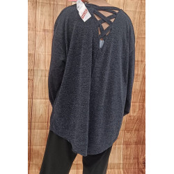 pull dos croisée