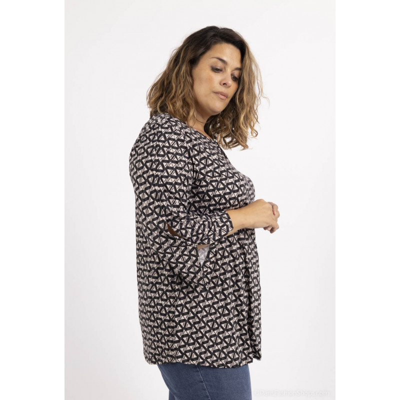 tunique en imprimé
