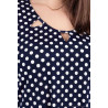 tunique en imprimé pois