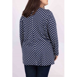 tunique en imprimé pois