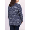 tunique en imprimé pois