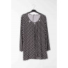 tunique en imprimé pois