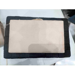 Pochette beige velours