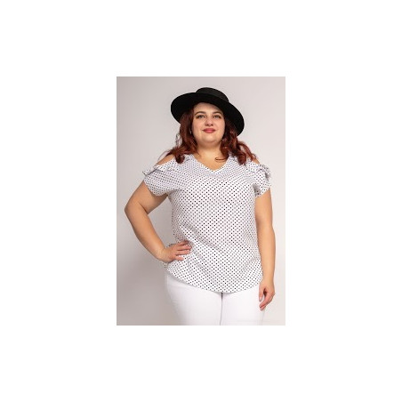 tunique avec des  pois