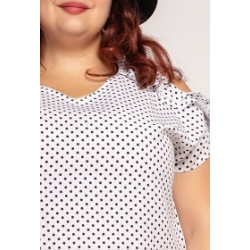 tunique avec des  pois