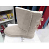 Bottines beige