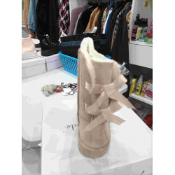 Bottines beige