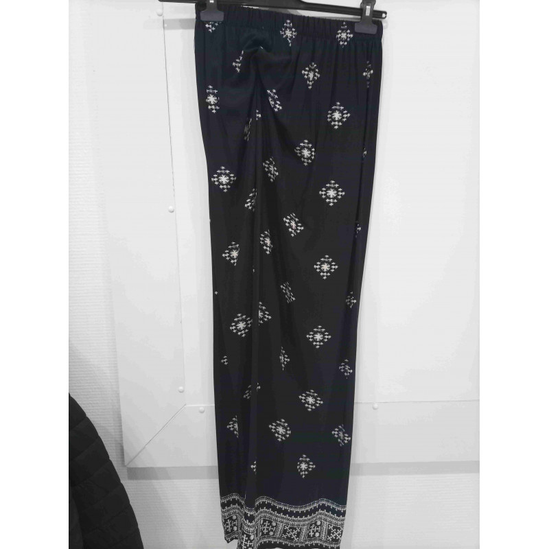 Pantalon fluide noir