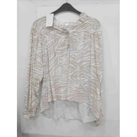 Chemise beige