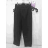 Pantalon noir taille élastique