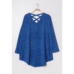 pull dos croisée