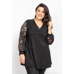 tunique avec dentelle
