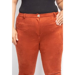 pantalon suédine